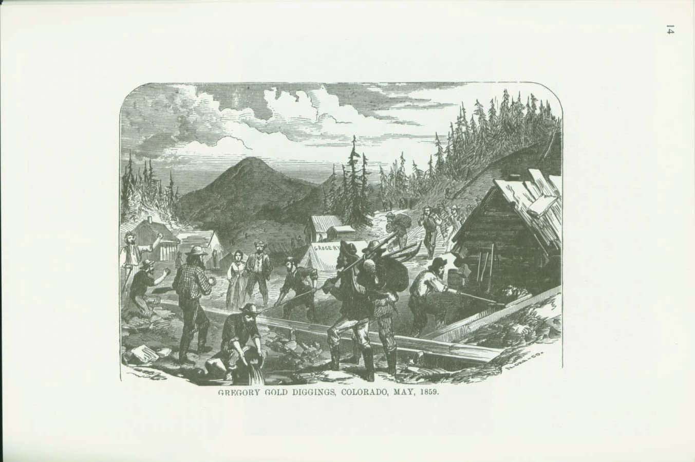 A Miner's Sunday, 1849. vist0005g
